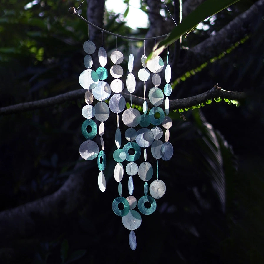 Handmade Rain Chimes for Outdoor Garden Decor - Soothing Wind Chimes for Patio, Balcony & Backyard Relaxation