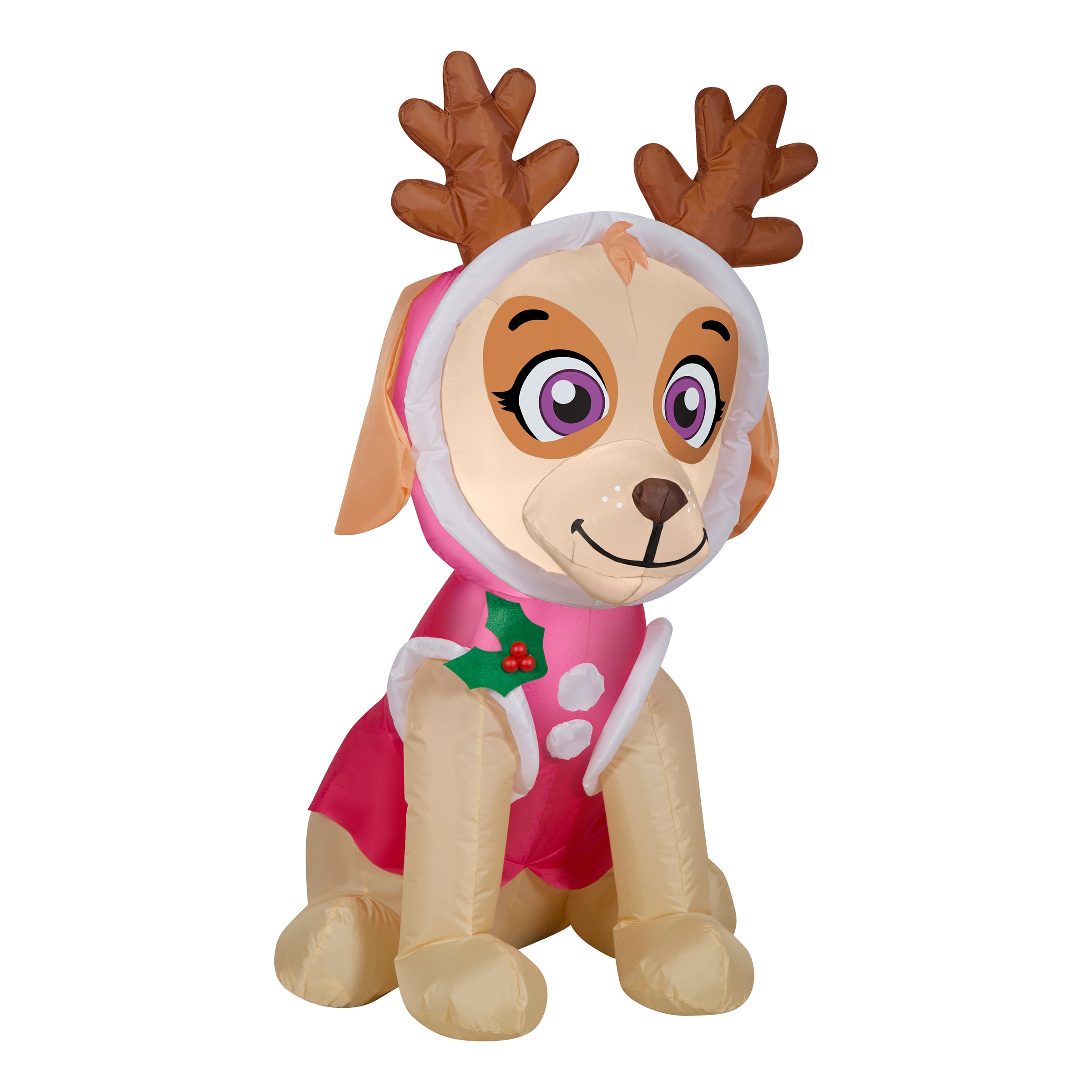 3.5 ft Inflatable Skye from Paw Patrol with LED Lights - Perfect for Kids' Birthday Parties, Pool Floats, and Holiday Decorations