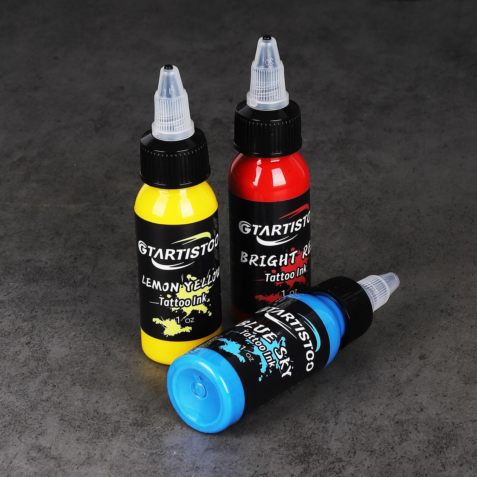 Professional 1OZ (14 Colors 30ml) Vegan-Friendly Pigment Ink Set for Calligraphy, Art & Tattoo Supplies - Perfect for Artists, Crafters & DIY Projects