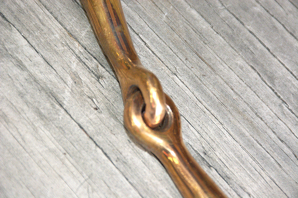 5-Piece Copper Jointed Trotter Bit with Stainless Steel Side - Perfect for English & Western Horse Riding, Training, and Show Jumping