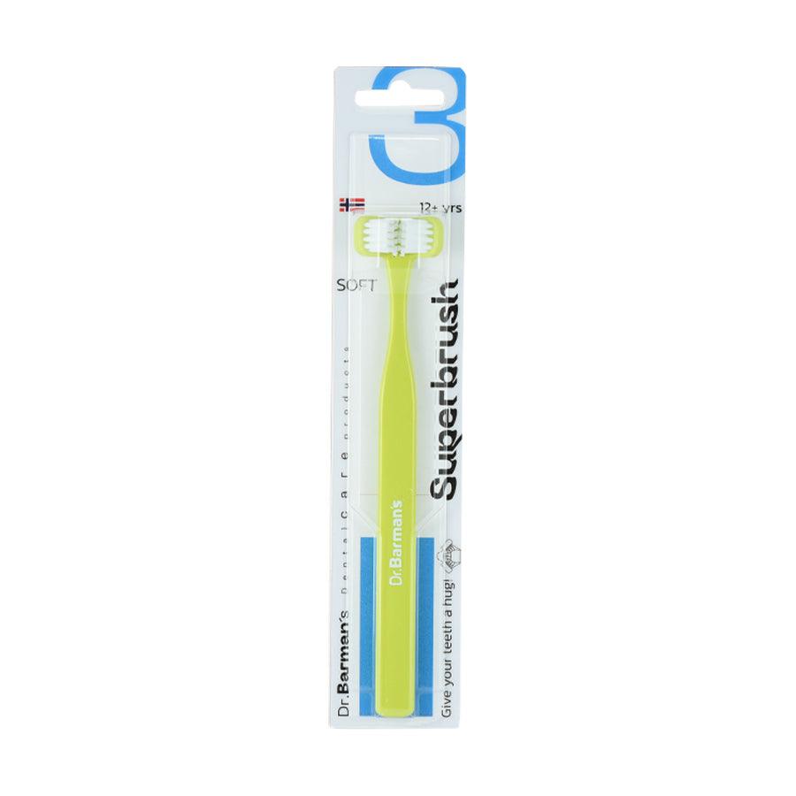 DENTACO Super Soft Bristle Toothbrush for Adults - Gentle Cleaning, Gum Protection & Plaque Removal - Perfect for Sensitive Teeth & Travel Use