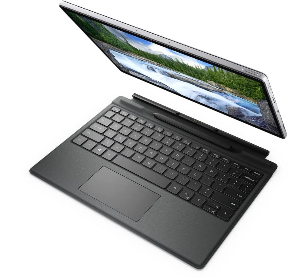 Dell Latitude 7320 Detachable Bluetooth Keyboard - AZERTY French Layout - Compact & Portable for Business Travel, Office & Remote Work