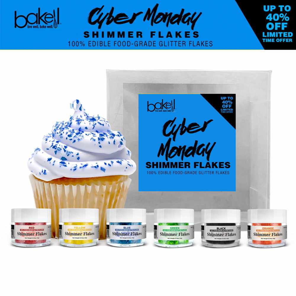 Cyber Monday Edible Flakes Combo Pack - 6 Piece Set | Organic Breakfast Cereal Mix | Perfect for Family Breakfast, Office Snacks & Healthy Eating