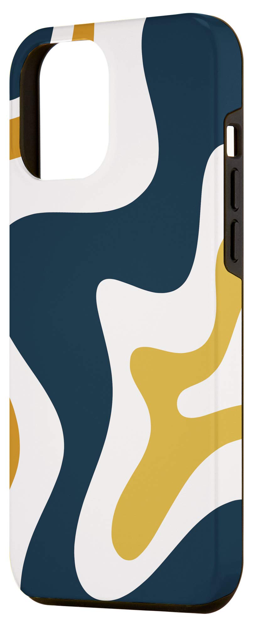 Vintage 60s 70s Swirl Design iPhone 12 Pro Max Case - Trendy Retro Aesthetic Phone Cover for Protection & Style - Perfect for Music Festivals, Hippie Parties & Vintage Lovers