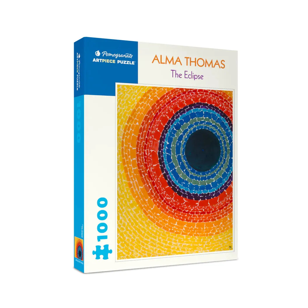 Alma Thomas: The Eclipse Pz1000 - Abstract Expressionist Art Print - Modern Wall Decor for Living Room, Bedroom & Office