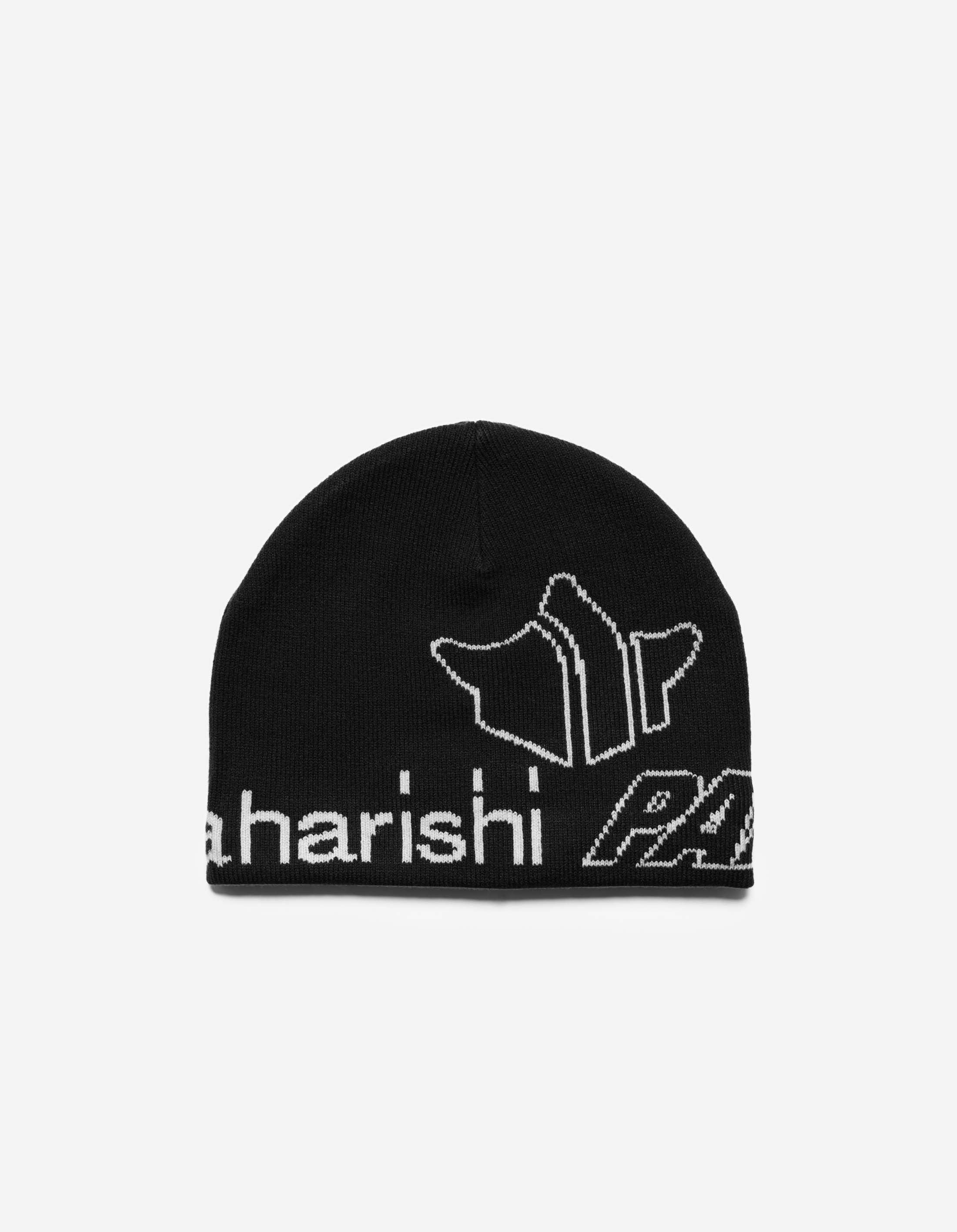 Palace Maharishi No Cuff Beanie - Black Winter Hat for Men & Women - Perfect for Skiing, Snowboarding & Cold Weather Activities