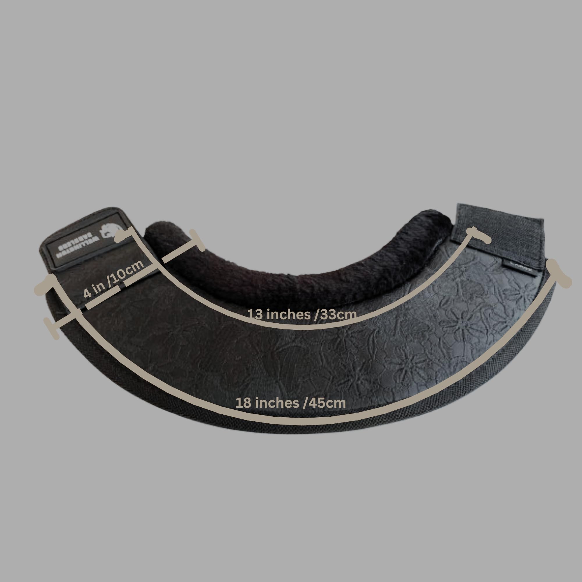 Premium Horse Overreach Bell Boots - Large Size, Black - Durable Protection for Training & Riding