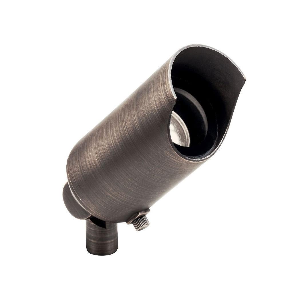 Kichler 15384CBR Modern One Light Wall Sconce - Brushed Brass Finish for Bedroom, Hallway, or Entryway Lighting Decor
