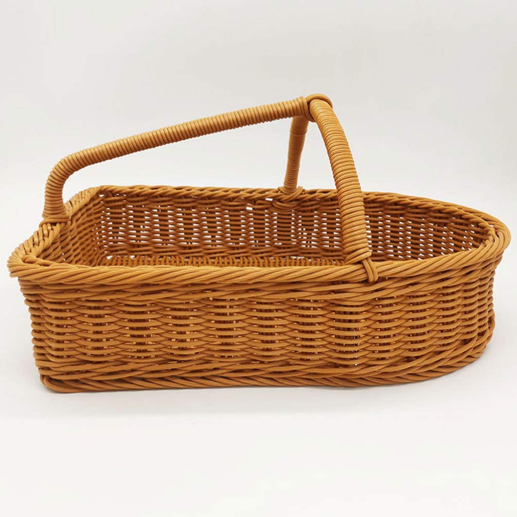 Hemoton Storage Baskets - Decorative Woven Cube Bins for Organizing Slippers, Snacks & Sundries | Multipurpose Cloth Storage Containers for Home, Office & Bedroom Decor
