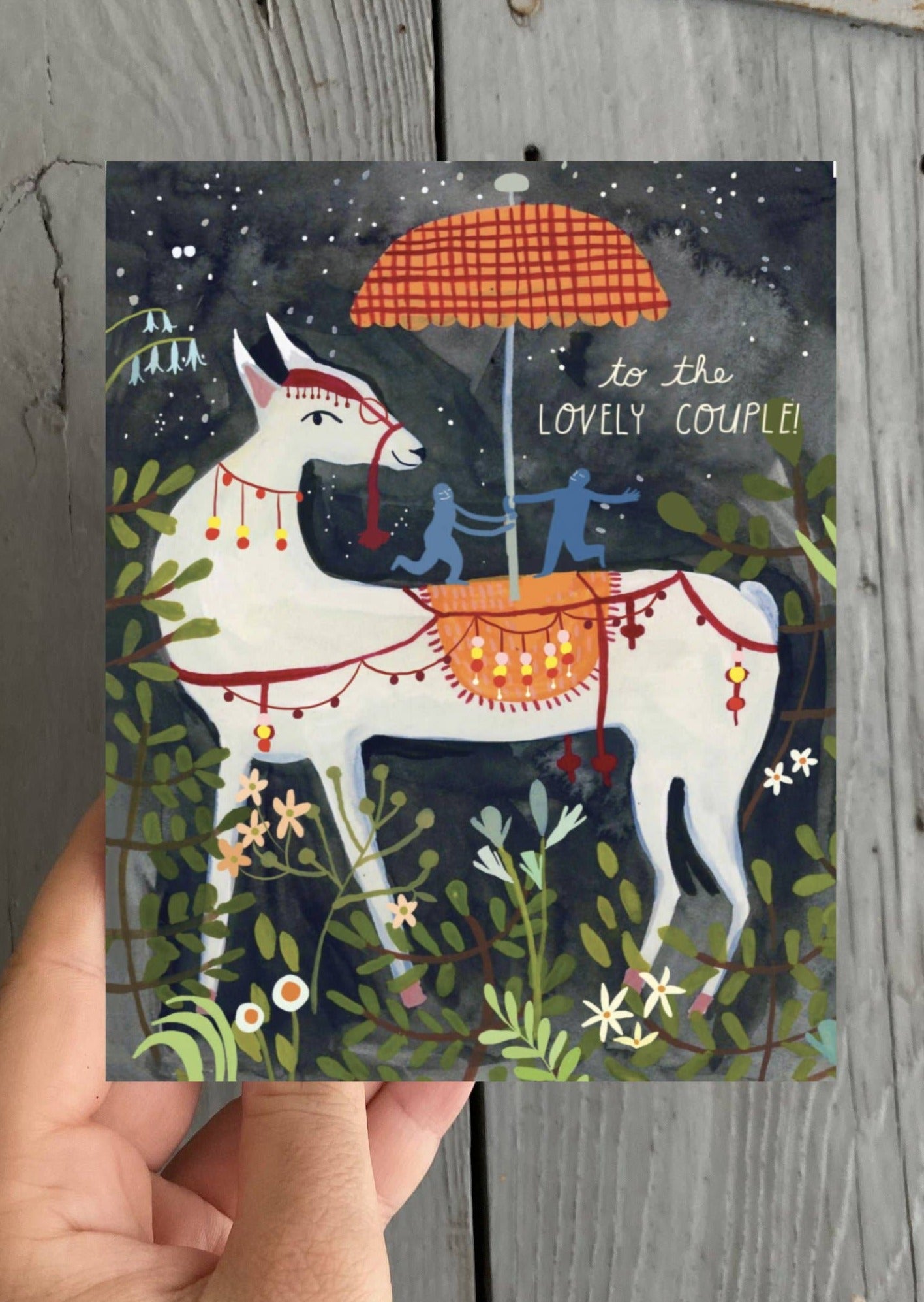 Romantic Greeting Card for Couples - Perfect for Anniversaries, Weddings & Valentine's Day | Heartfelt Love Note for Him or Her