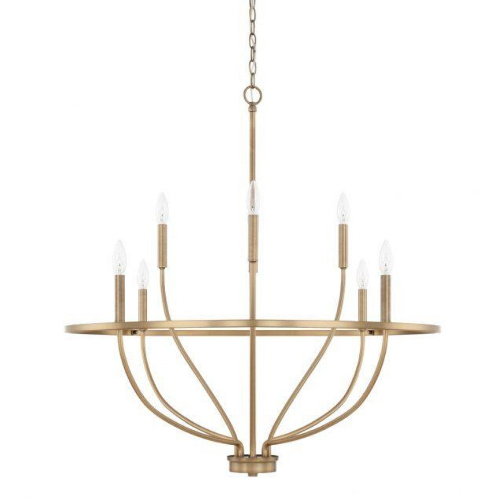 Balboa Chandelier - Elegant Modern Crystal Ceiling Light Fixture for Dining Room, Living Room & Bedroom | Perfect for Home Decor, Wedding & Luxury Interior Design