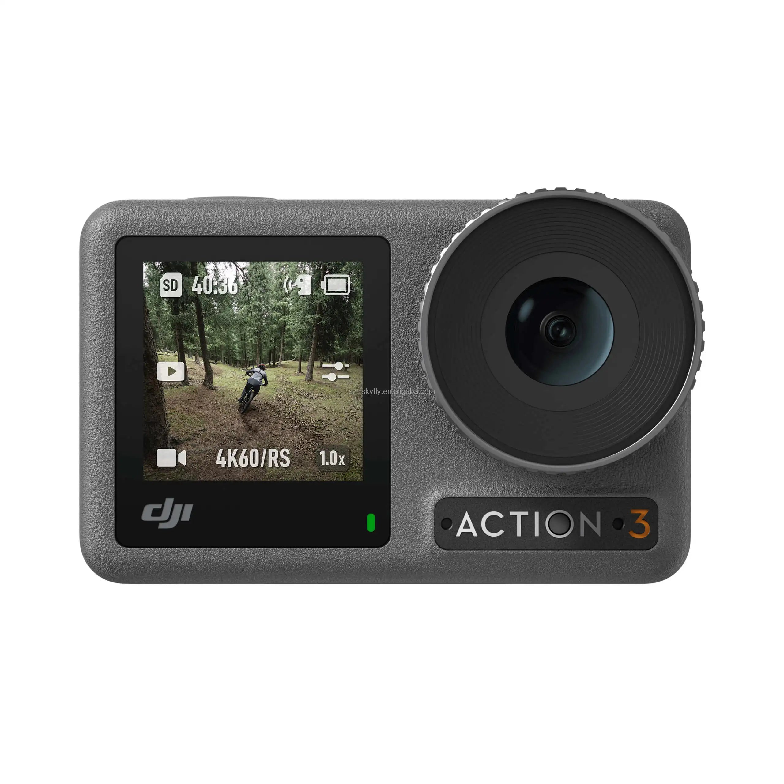 DJI Osmo Action 3 4K 120fps Waterproof Action Camera with Dual Screens - Perfect for Vlogging, Surfing, Skiing & Outdoor Adventures