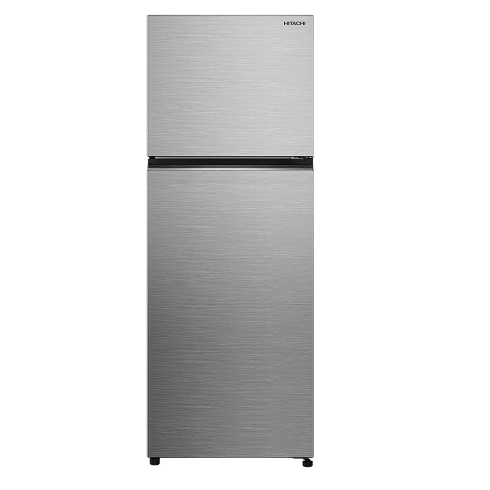 HRTN6443S 409L 2-Door Refrigerator - Energy Efficient Stainless Steel Fridge for Home, Kitchen, Office & Dorm Use