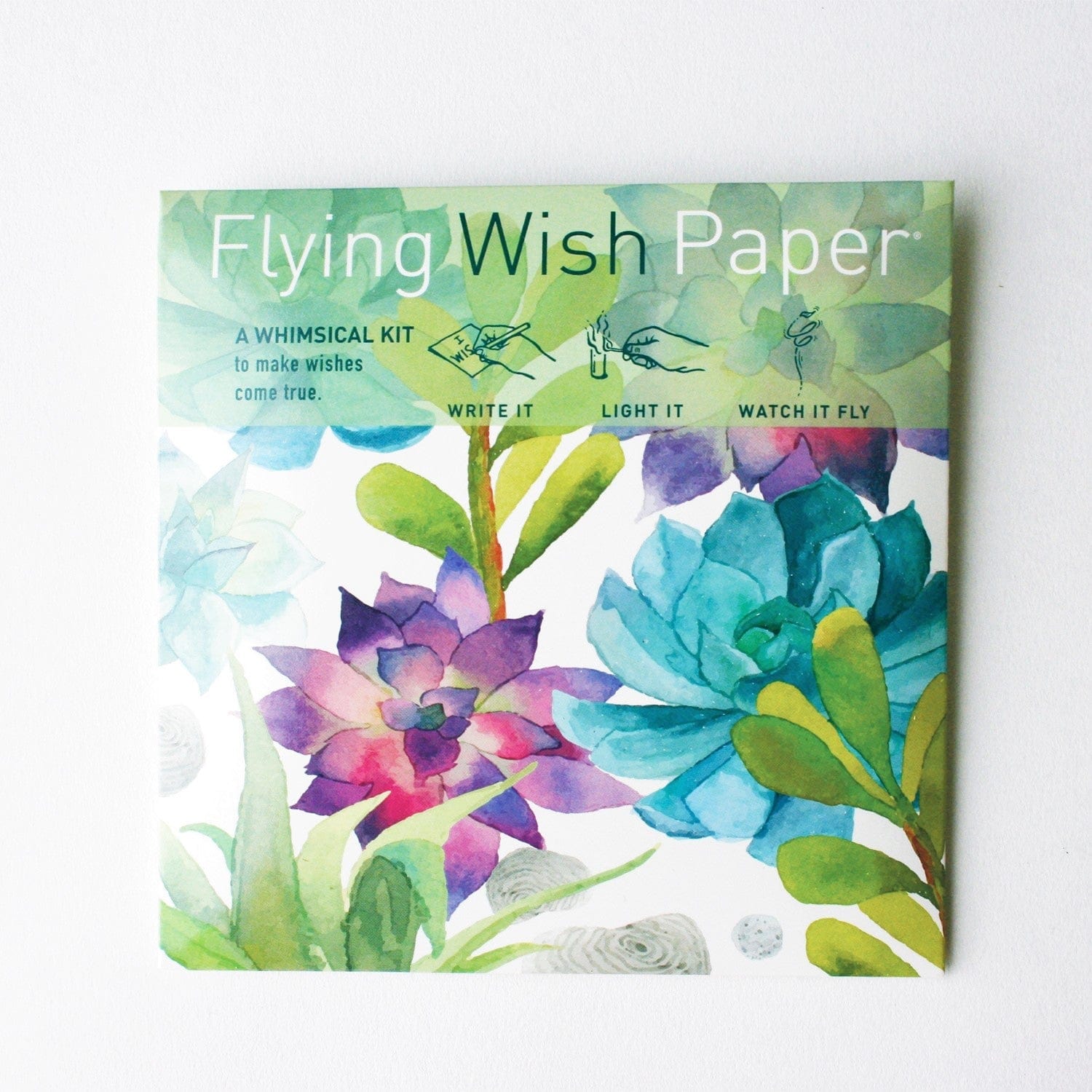 Mini Flying Wish Paper in Cactus Garden - Eco-Friendly Burning Wish Lanterns for Birthday, Wedding & Memorial Events - Perfect for Outdoor Parties, Camping & Special Celebrations