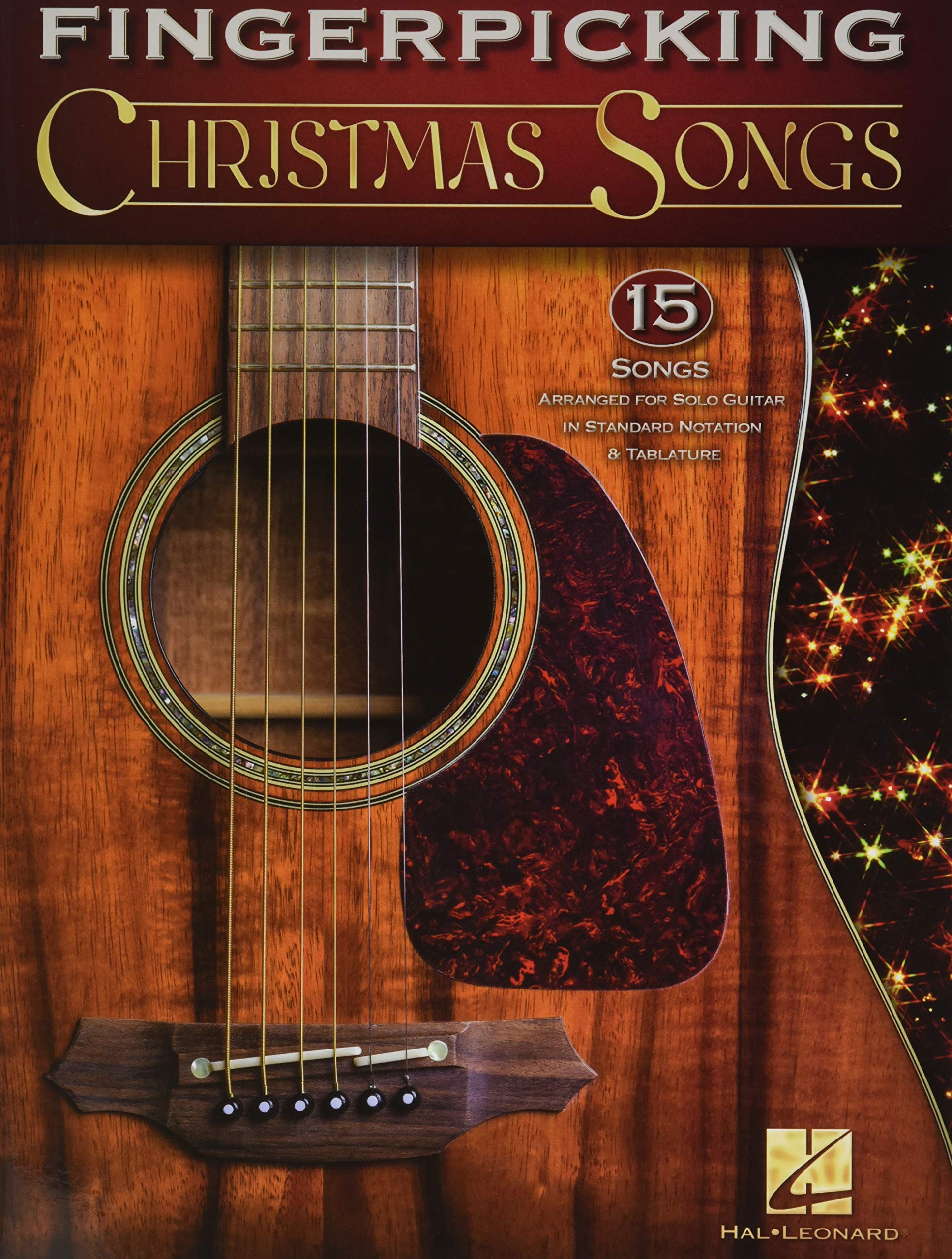 Fingerpicking Christmas Songs for Guitar - 15 Holiday Classics Arranged in Standard Notation & Tablature | Perfect for Solo Performances, Festive Gatherings & Cozy Winter Nights