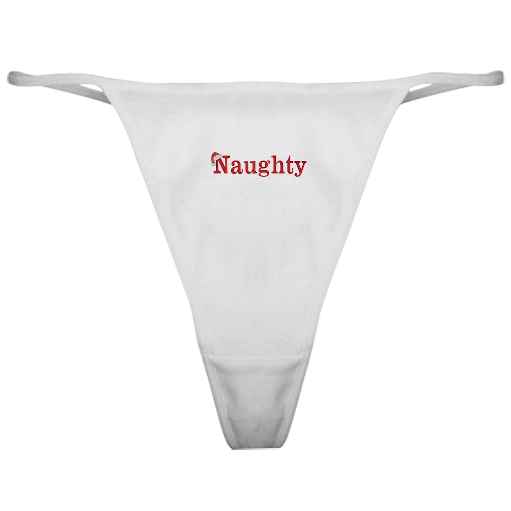 Half of Naughty and Nice Set - Women's Classic Thong Underwear | Comfortable & Sexy Panties for Everyday Wear or Special Occasions