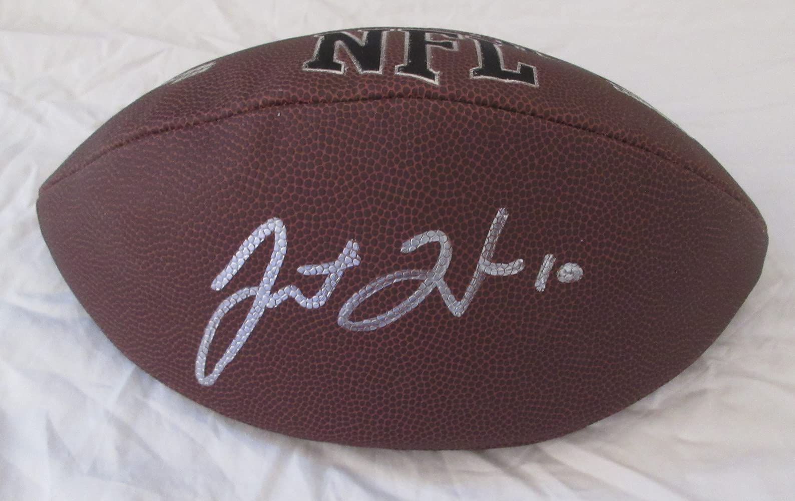 Justin Herbert Autographed Wilson NFL Football - Pro Bowl, Oregon Ducks, LA Chargers - Perfect for Collectors, Sports Memorabilia & Game Room Decor