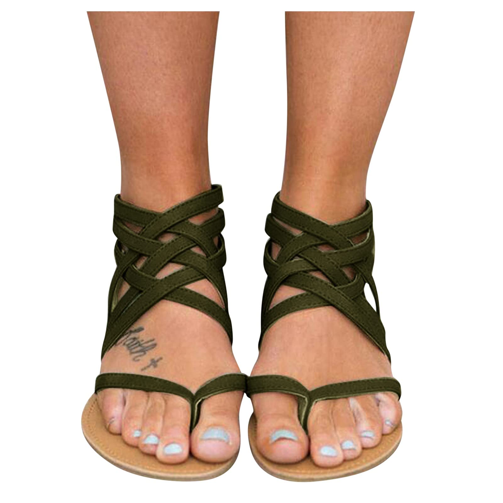Women's Sunflower Printed Flat Sandals - Comfortable Summer Flip Flops for Casual Wear, Travel & Beach Outings | Breathable & Lightweight Sandals for Women