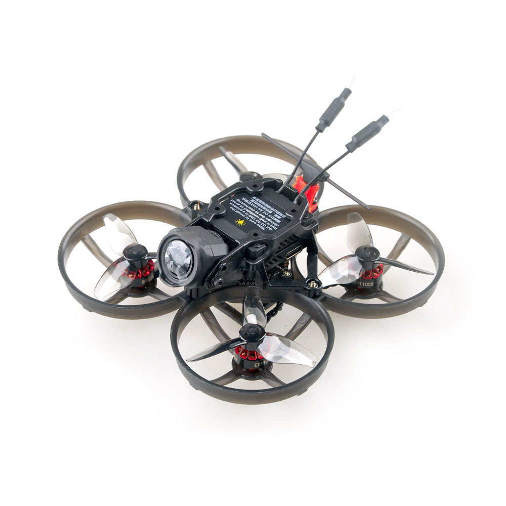 Happymodel Mobula8 1 2S 85mm HD O3 ELRS BNF FPV Racing Drone - Compact HD Drone for Indoor/Outdoor Flying, Freestyle & FPV Racing