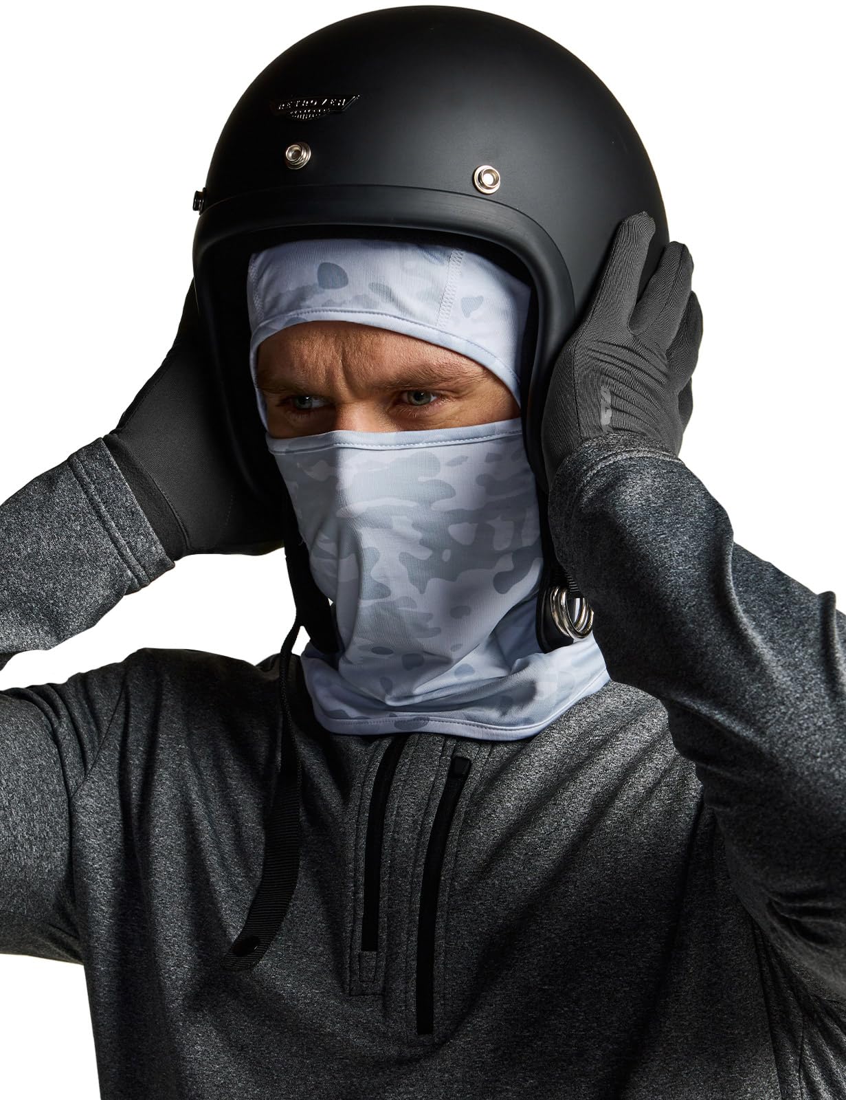 TSLA Thermal Winter Balaclava Face Mask - UV Protection Fleece Lined Ski Mask for Men & Women, Lightweight Windproof Neck Gaiter for Skiing, Snowboarding, Motorcycling & Outdoor Winter Activities