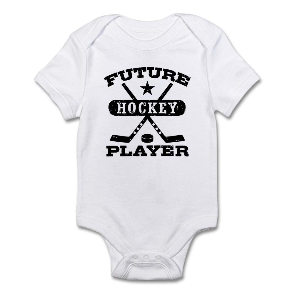Future Hockey Player Baby Bodysuit - Cute Infant Onesie for Boys & Girls - Perfect for Game Day, Sports Parties & Photo Shoots