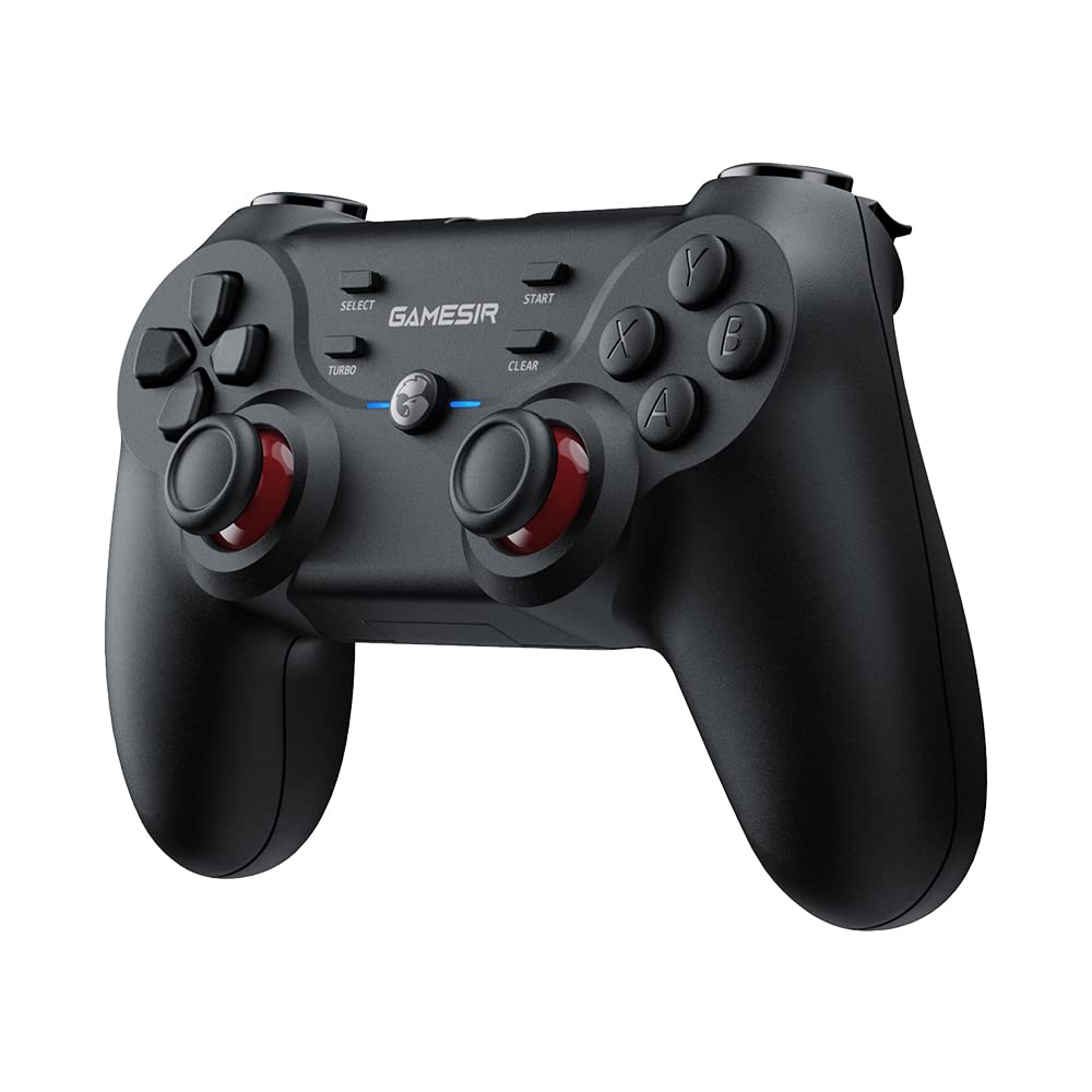GameSir T3 Wireless Gaming Controller for PC, Windows 7/8/10/11, Android, TV Box - Dual Vibration, Turbo Function, 20-Hour Battery Life - Perfect for Android TV Gaming, PC Gaming, and Mobile Gameplay