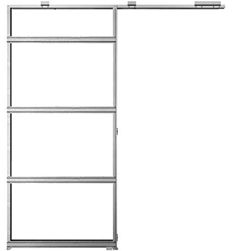 Steel Frame Single Pocket Door System Kit - 36
