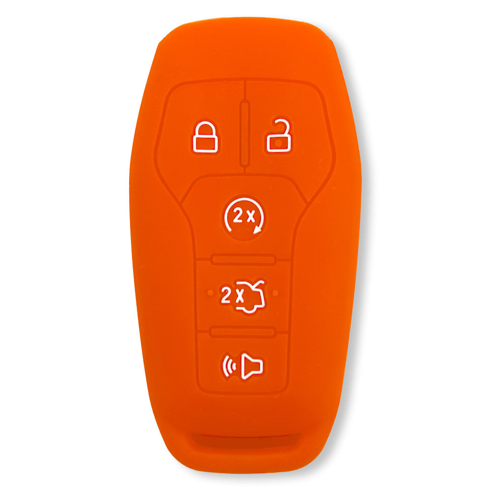 Ford F150, Raptor & Super Duty (2014-2017) 100% Silicone Smart Key Fob Cover - Durable Protection, Multiple Color Options - Perfect for Off-Roading, Daily Use & Key Protection