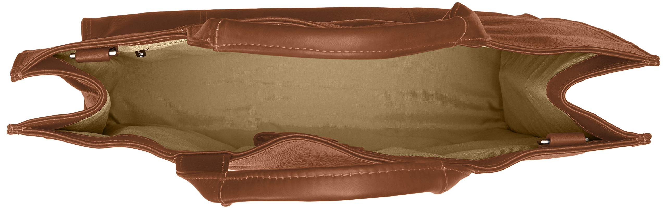 Stylish Leather Saddle Carry-All Tote Bag for Women - Perfect for Work, Travel & Everyday Use