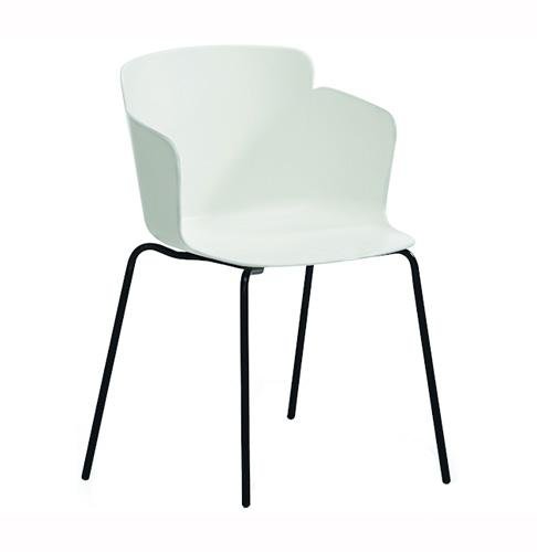 Midj Calla P M_M PP Armchair - Modern Accent Chair for Living Room, Bedroom & Office - Stylish Comfort for Home Decor