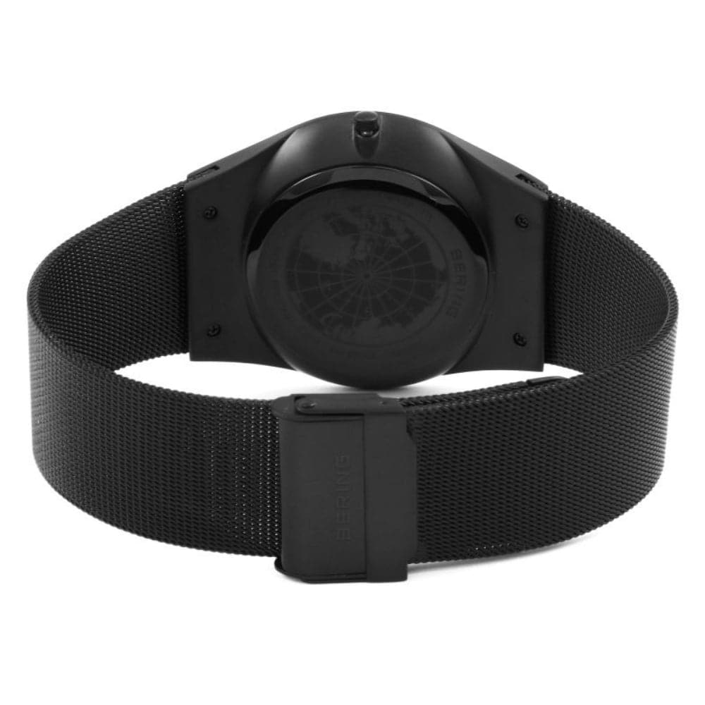 BERING CLASSIC 11942-229 Black Stainless Steel Men's Watch - Waterproof Chronograph for Business & Formal Occasions