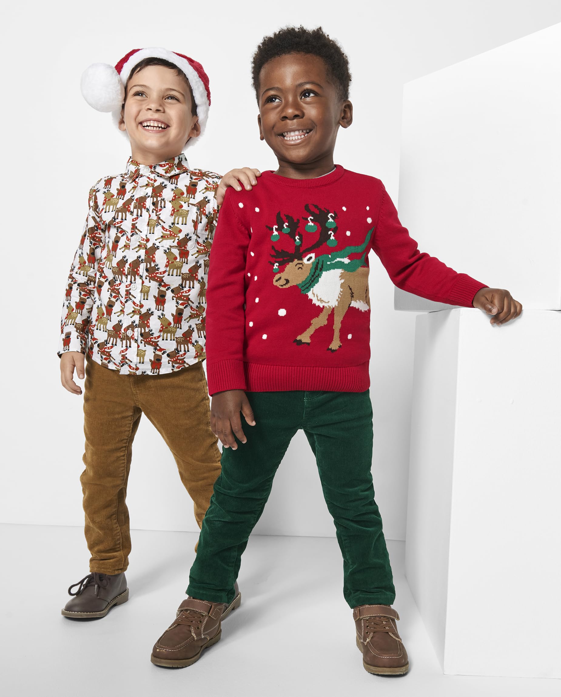 The Children's Place Baby Boys' & Toddler Soft Corduroy Pants - Comfortable Stretch Fit for Playtime & Everyday Wear