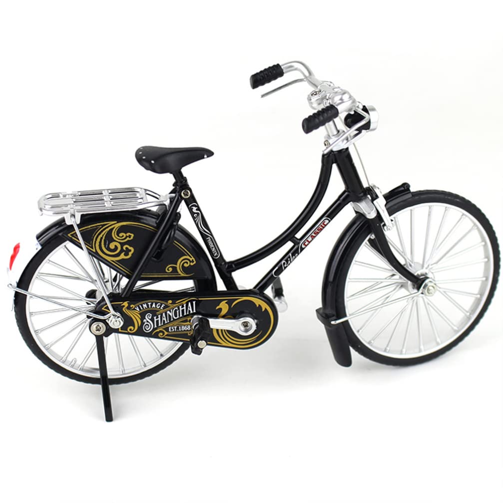 FOMIYES Alloy Mini Bicycle Model - Realistic Simulation Bike Toy for Kids, Finger Bike Ornament, Home & Office Decor - Perfect for Collectors, Gifts, and Desk Display