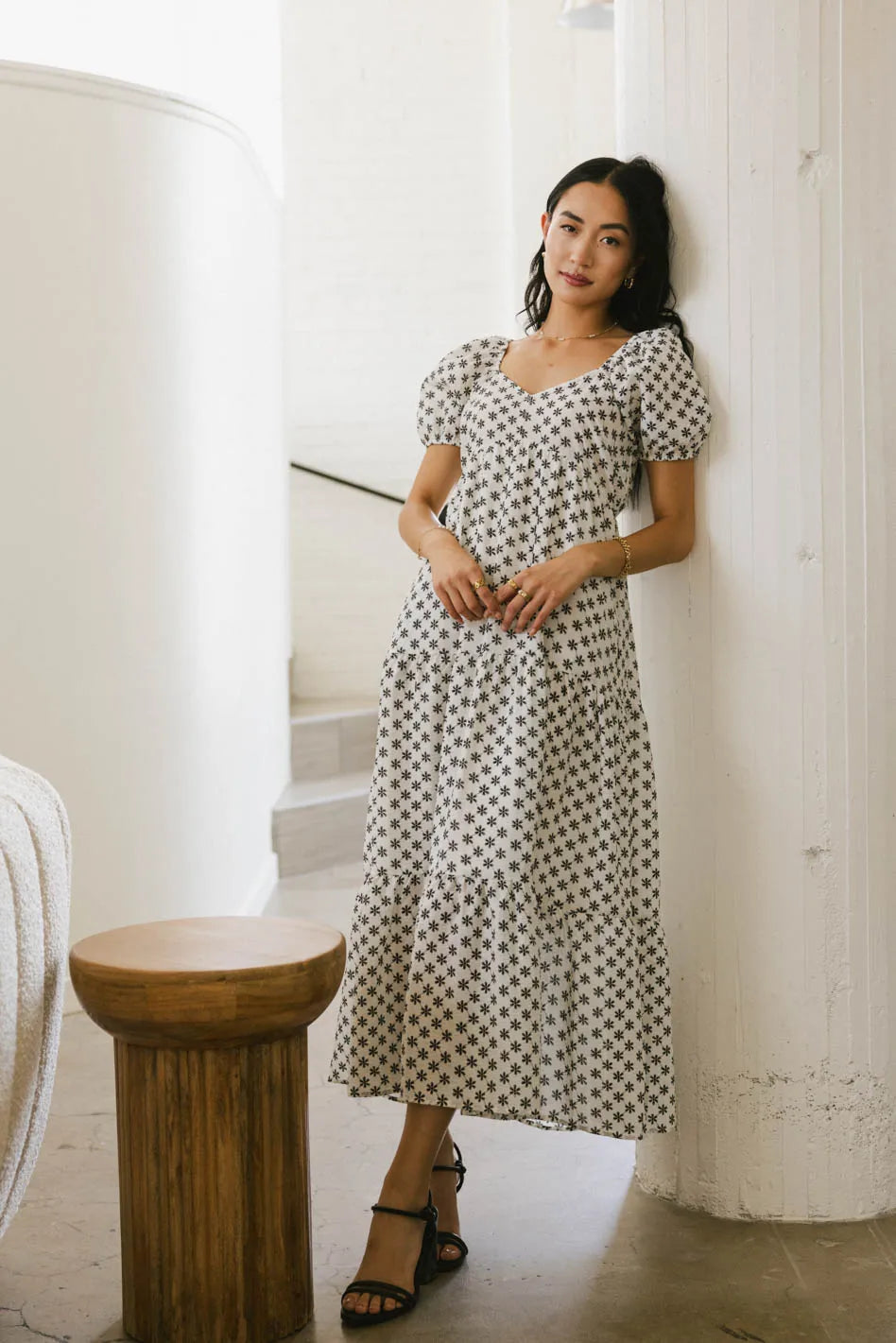 Alicia Floral Maxi Dress - Women's Summer Boho Long Dress with Pockets | Perfect for Beach Vacations, Weddings & Casual Outings