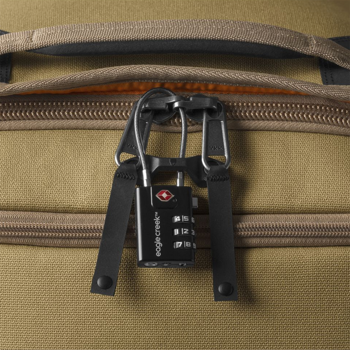 TSA Approved Cable Luggage Lock - Secure Travel Bags & Suitcases - Perfect for Airports, Gyms & Backpacks