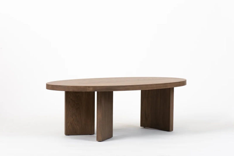Handmade Natural Wood Coffee Table - Rustic Farmhouse Style for Living Room, Lounge & Office Decor