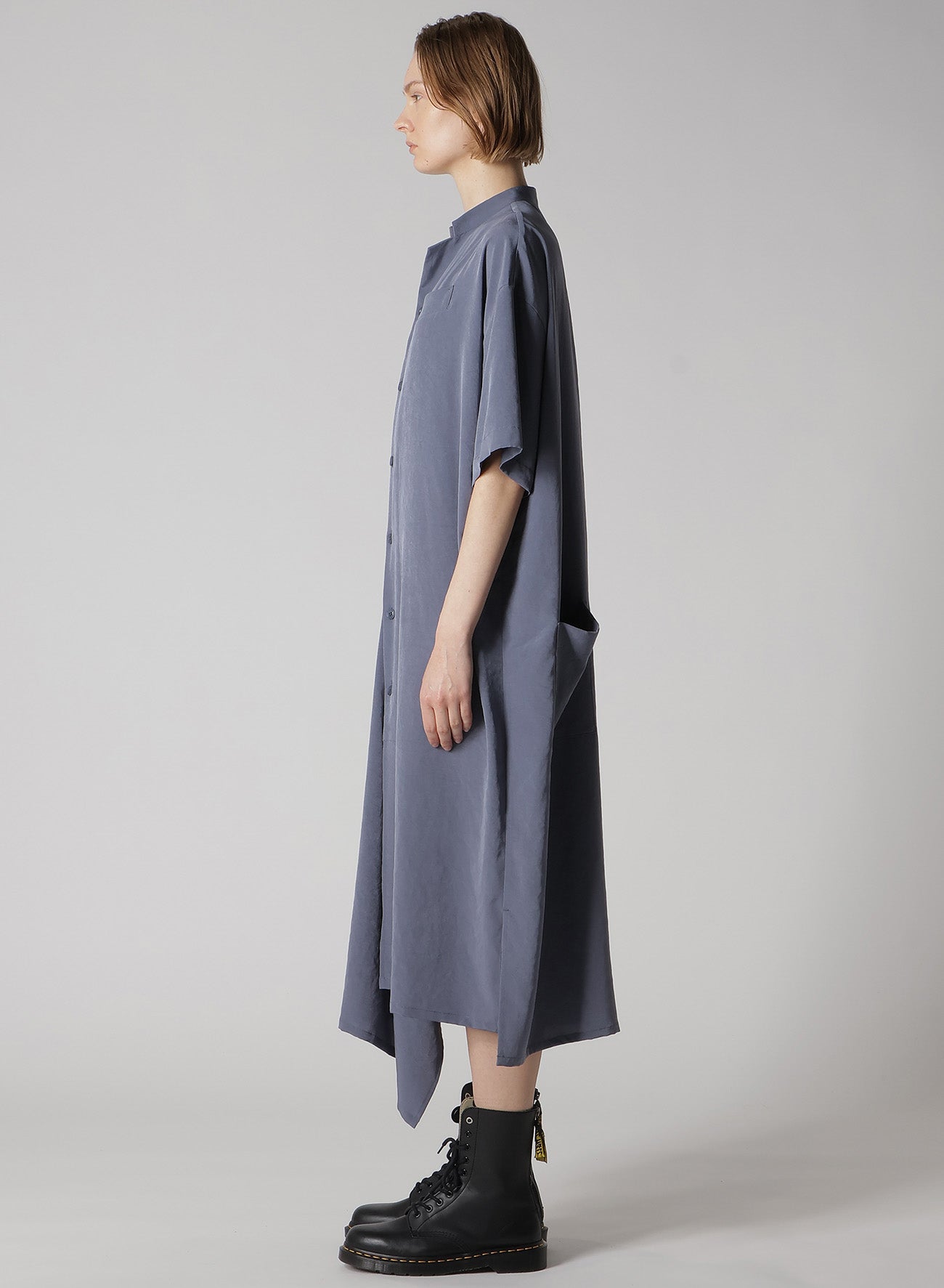 Elegant Crepe de Chine Half Sleeve Box Shirt Dress for Women | Casual & Office Wear | Perfect for Work, Date Night & Spring Outfits
