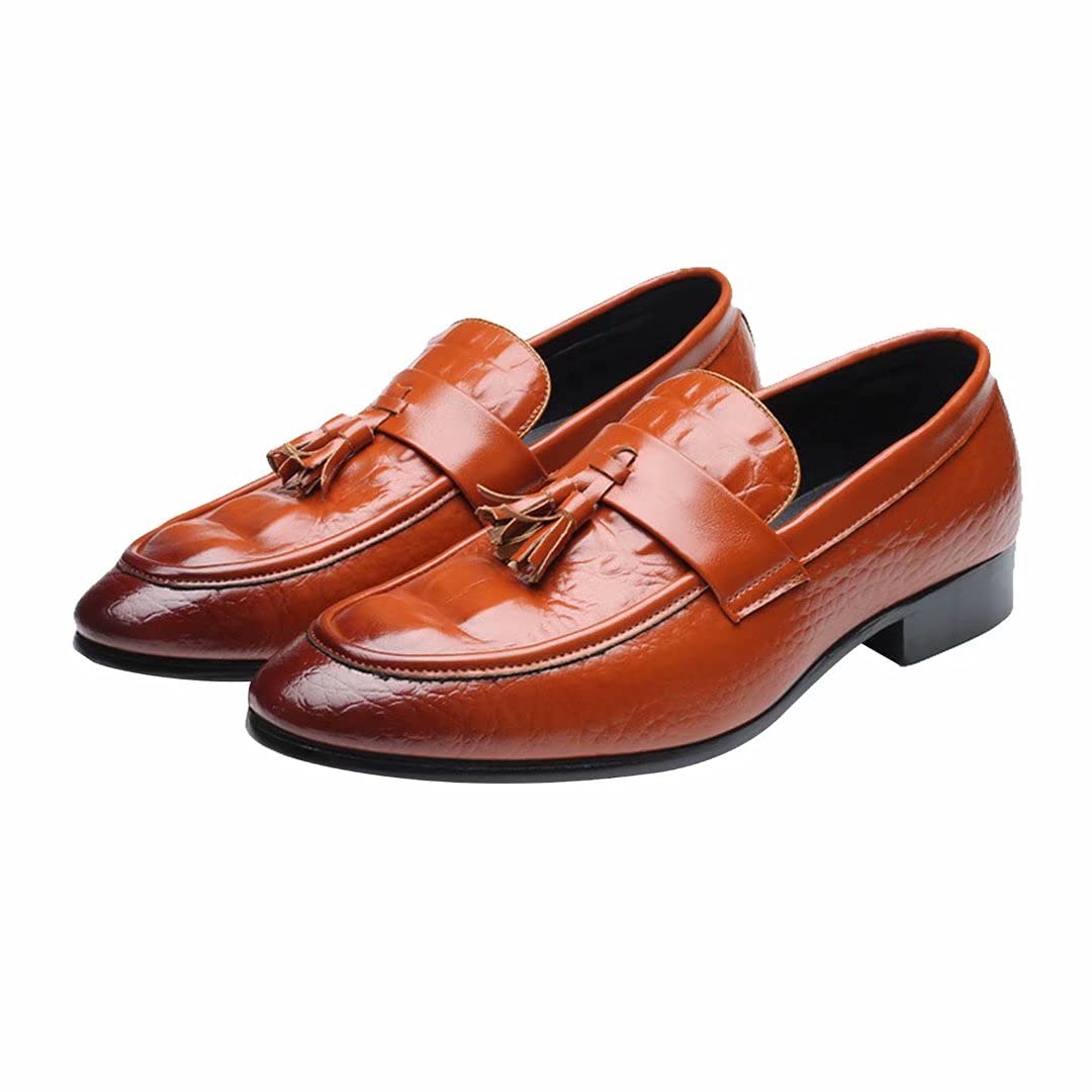 Premium Men's Loafers Dress Shoes - Comfortable Formal & Casual Slip-Ons for Business, Office, and Everyday Wear