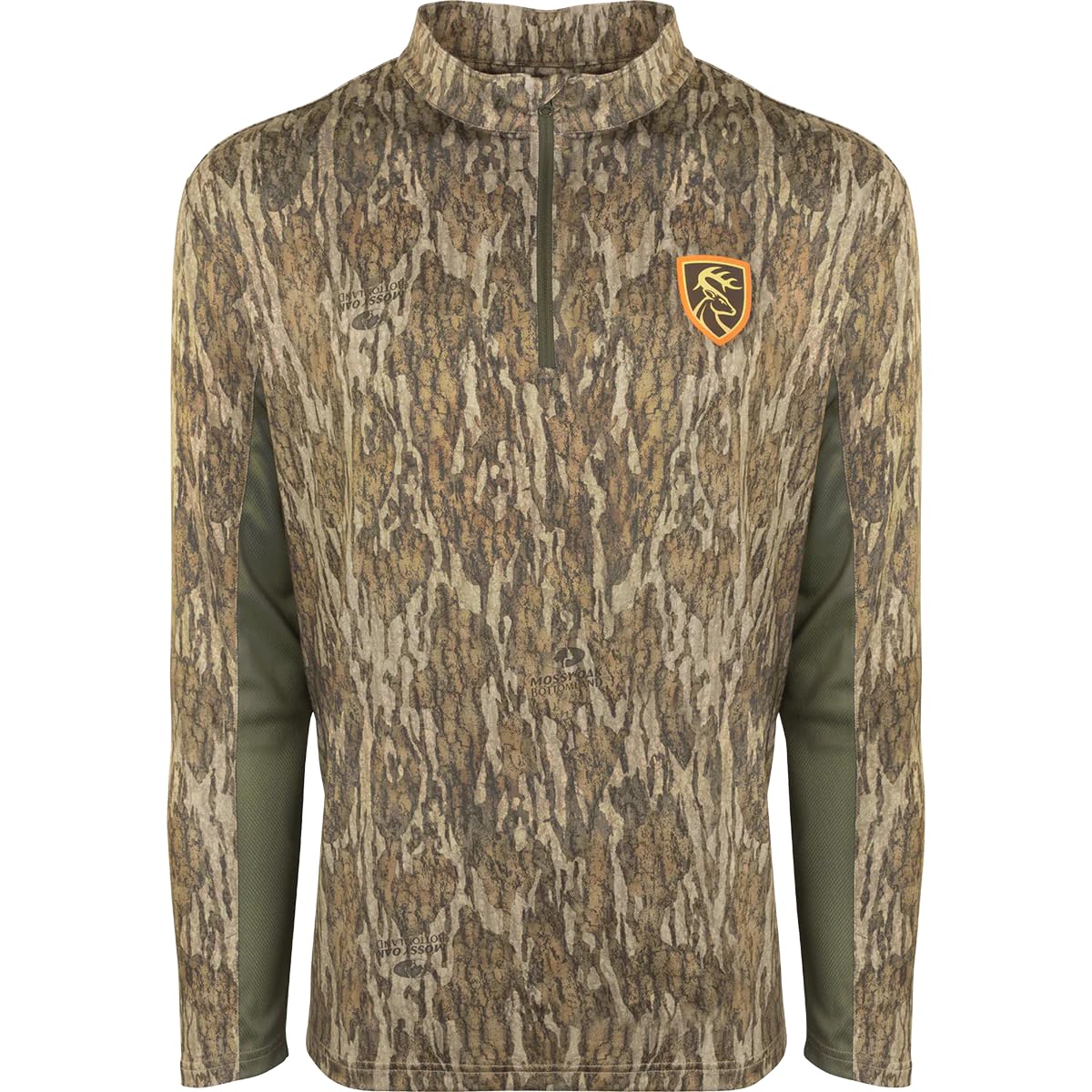 Drake Waterfowl Men's Performance 1/4 Zip Agion Active XL Long Sleeve Hunting Pullover - Lightweight Moisture-Wicking Quarter-Zip for Outdoor Hunting, Hiking & Cold Weather Activities