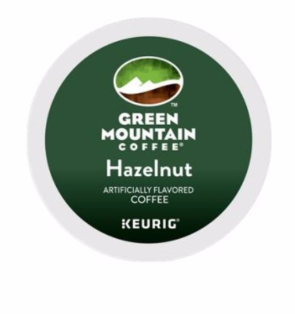 Green Mountain Coffee Hazelnut K-Cup Pods - 144 Count for Keurig Brewers | Rich & Creamy Flavored Coffee | Perfect for Office, Home & Morning Brewing
