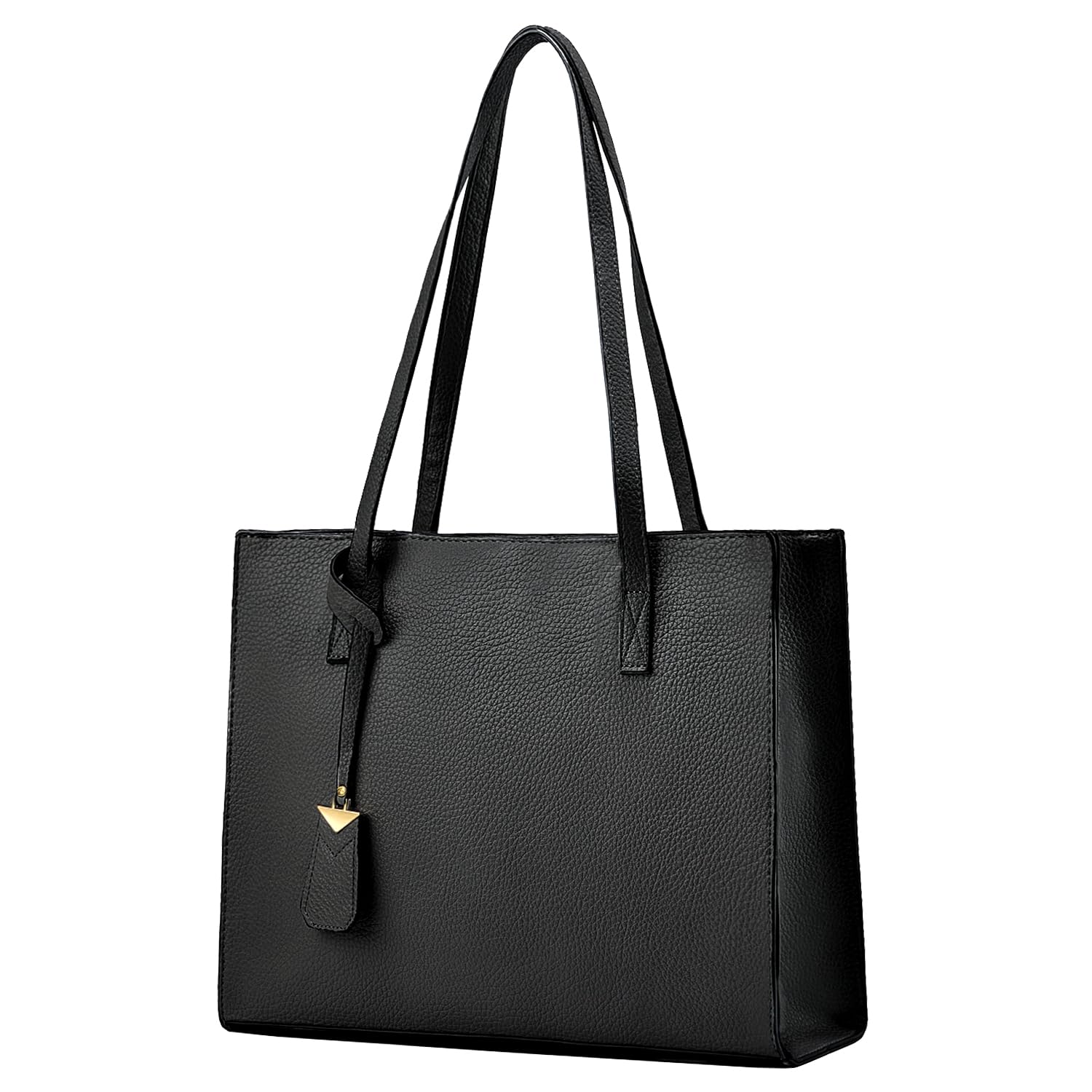 Cckuu Women's Tote Bag - PU Leather Top Handle Shoulder Bag for Work, School & Shopping | Stylish Ladies Handbag for Office, Commute & Daily Use