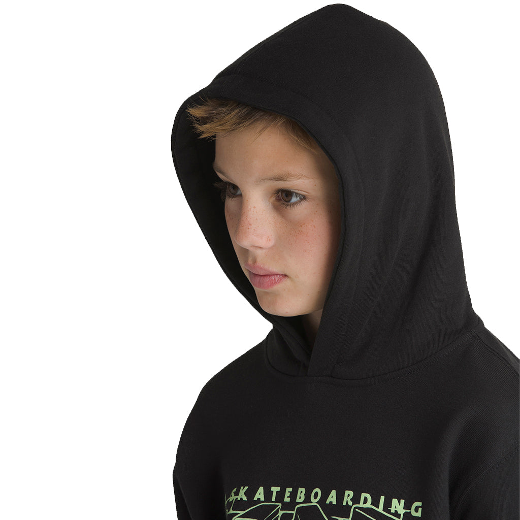 Vans Night Watchers Hoodie for Boys - Stylish & Comfortable Pullover for School, Play & Everyday Wear
