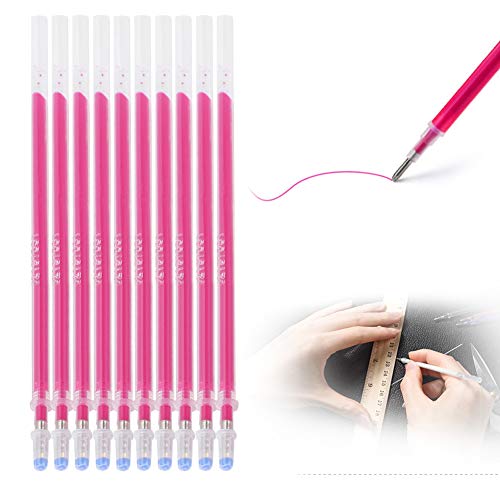 100pcs Heat Erasable Fabric Marking Pens - Washable & Reusable Sewing Markers for Quilting, Dressmaking & DIY Projects - Perfect for Fabric, Clothes & Crafting (Great for Beginners & Professionals)