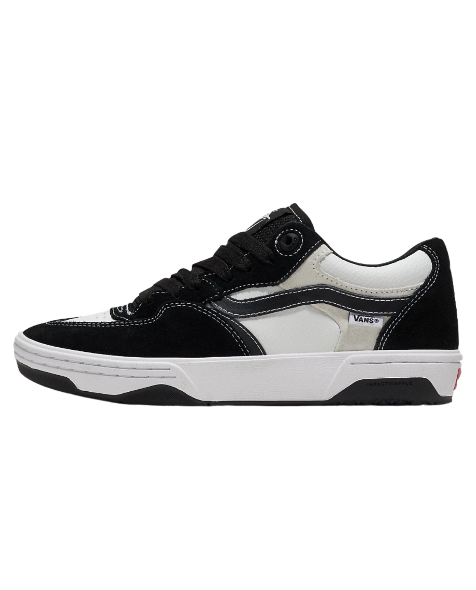 VANS Rowan 2 Skate Shoes for Men & Women - Black/White/Black Colorway - Comfortable Sneakers for Skateboarding, Streetwear & Casual Wear