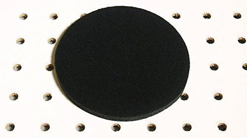 Round Mini Non-Slip Yoga Mat - Black for Home Workouts, Meditation & Fitness Exercises | Compact Exercise Mat for Indoor & Outdoor Use