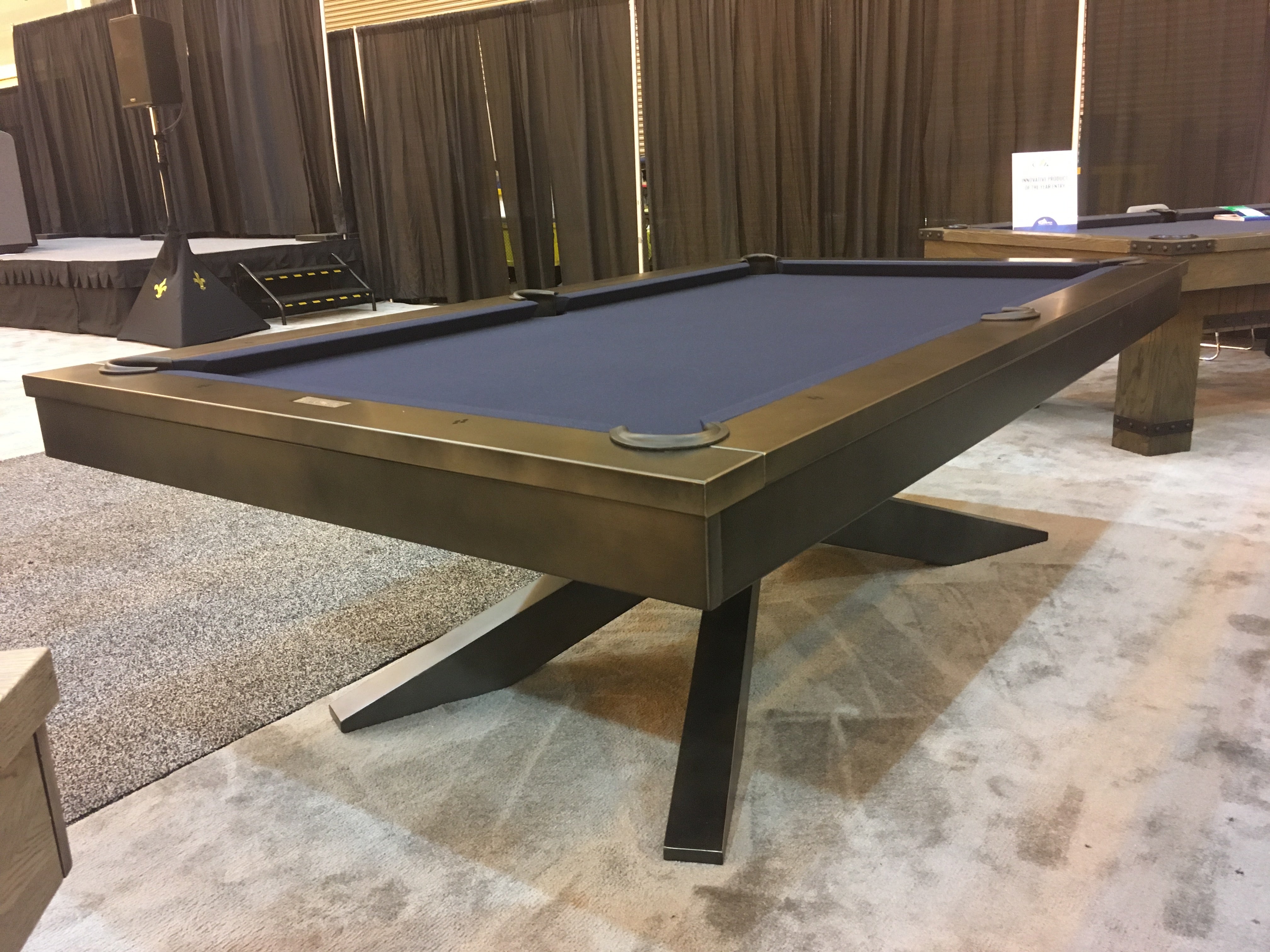 Felix Pool Table - Premium Plank and Hide Design for Game Rooms, Bars & Man Caves | Perfect for Indoor Entertainment & Social Gatherings