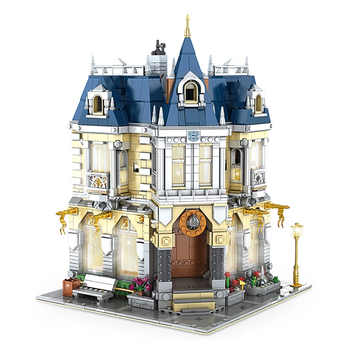 2805 Pcs DIY Architecture Building Blocks Set - MOC Clothing Store Street View Model Kit, Creative Construction Toys for Adults & Kids, Perfect Birthday Gift & Party Favor | Home Decoration, STEM Learning, Family Bonding Activity