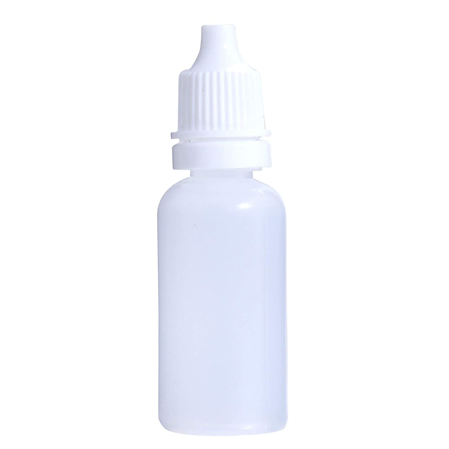 60PCS 15ML Empty Plastic Dropper Bottles with Childproof Cap - LDPE Squeezable Containers for Essential Oils, Solvents, Eye Drops & Saline Solution | Perfect for DIY Beauty, Travel & Medical Use