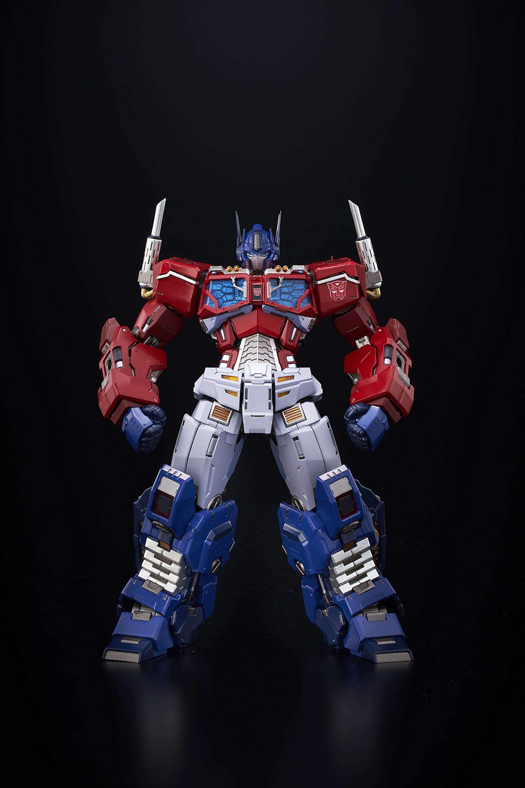 Flame Toys Transformers Optimus Prime Kuro Kara Kuri #05 Action Figure - Premium Collectible Model for Display & Gifts - Perfect for Anime Fans & Robot Enthusiasts