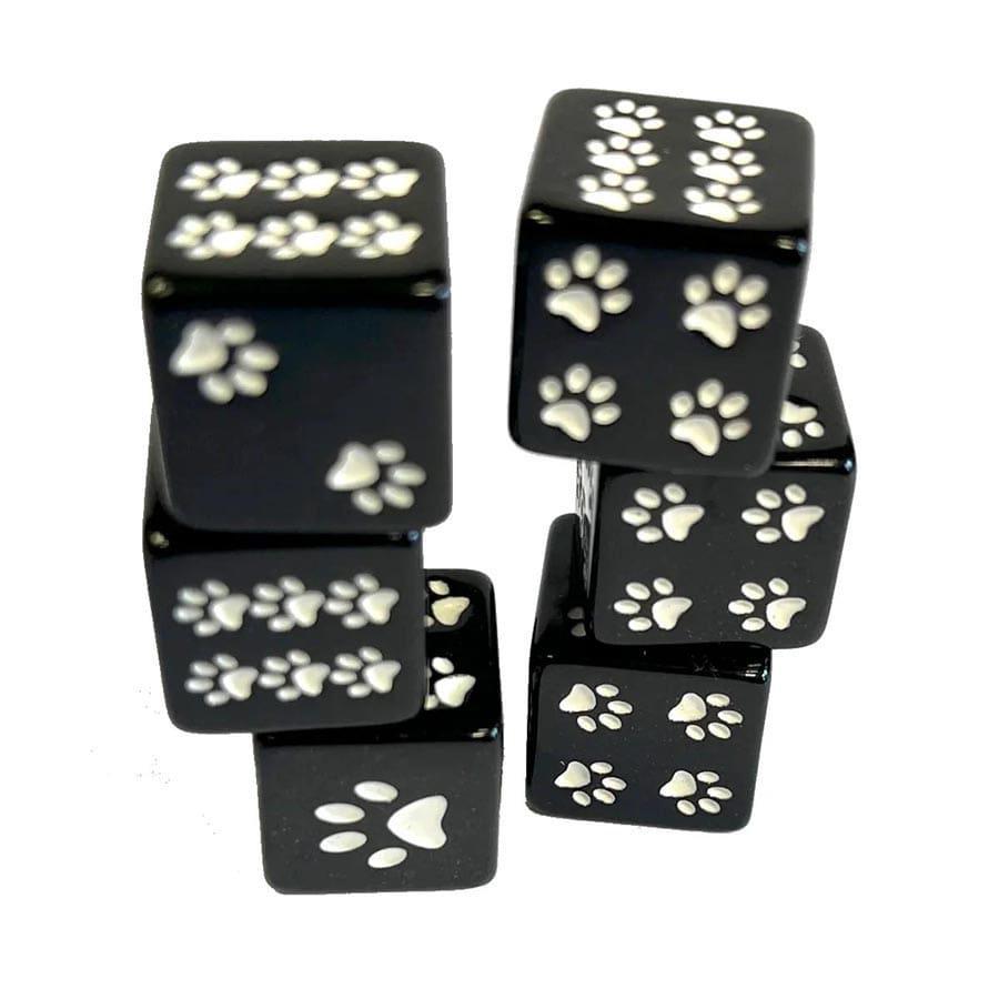 Be Like A Cat Dice Set - 7-Piece Polyhedral Dice for D&D, RPG & Tabletop Games - Perfect for Cat Lovers & Gamers (Use for D&D Campaigns, Board Games & Gift Giving)